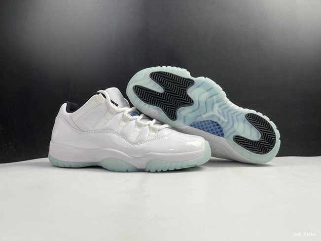 1st Kicks Jordan 4116 Low 11 Blue Retro Legend AV2187- FashionForward 1027